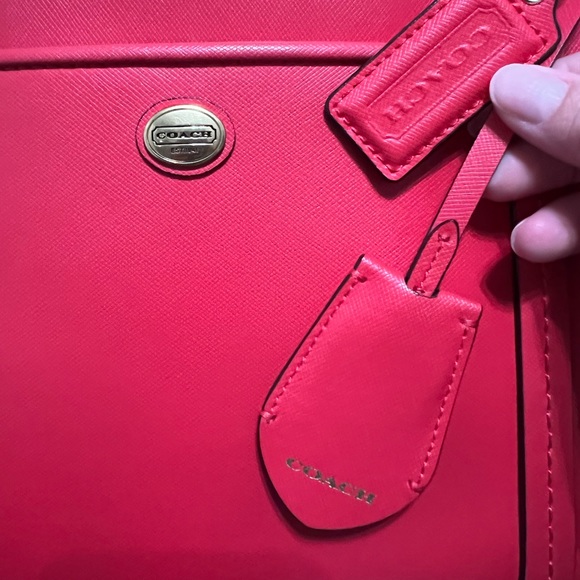 COACH LEATHER TOTE - Picture 3 of 12